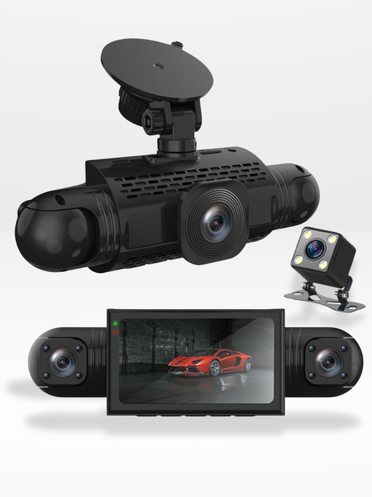 Skorter | 360° Car Dashcam | DashGard Pro CX360 | Full HD Driving Recorder with Night Vision & Parking Monitor