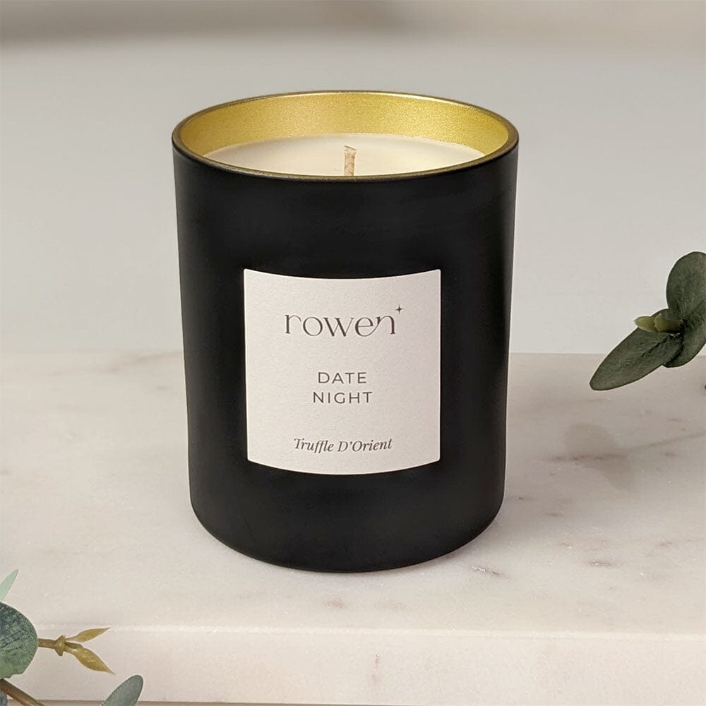 Skorter | Date Night Black & Gold Scented Candle - Truffle D'orient