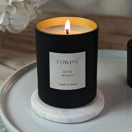 Skorter | Date Night Black & Gold Scented Candle - Truffle D'orient