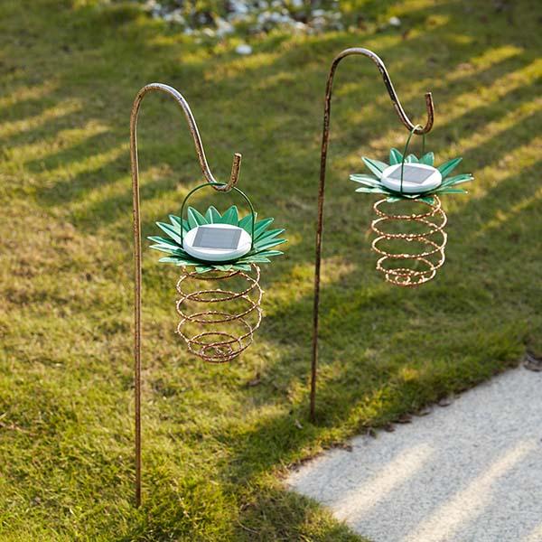 Skorter | Solar Powered Pineapple Lights (2-pack)