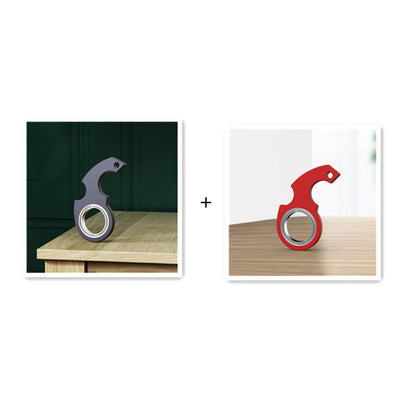 Skorter | Creative Fidget Spinner Keychain. Anti-Anxiety. Relieves Stress. Bottle Opener.