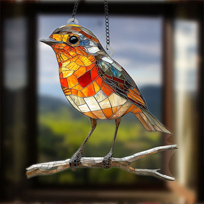 Skorter | Acrylic Bird Sun Catcher Hanging Window Decor