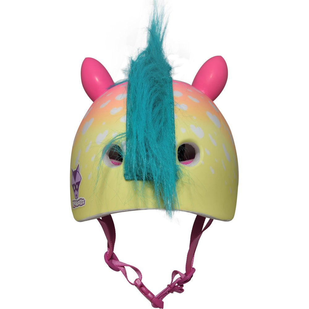 Skørter | Super Rainbow Unicorn Hair Bicycle Helmet, Kids 5+ (50-54Cm)