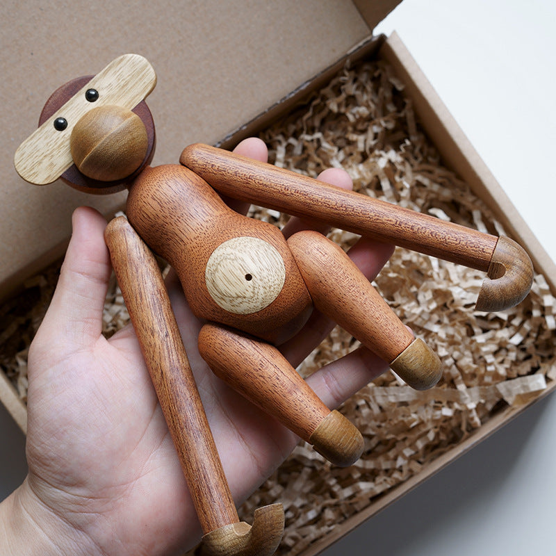 Skorter | Cheeky Monkey Solid Wood Ornament