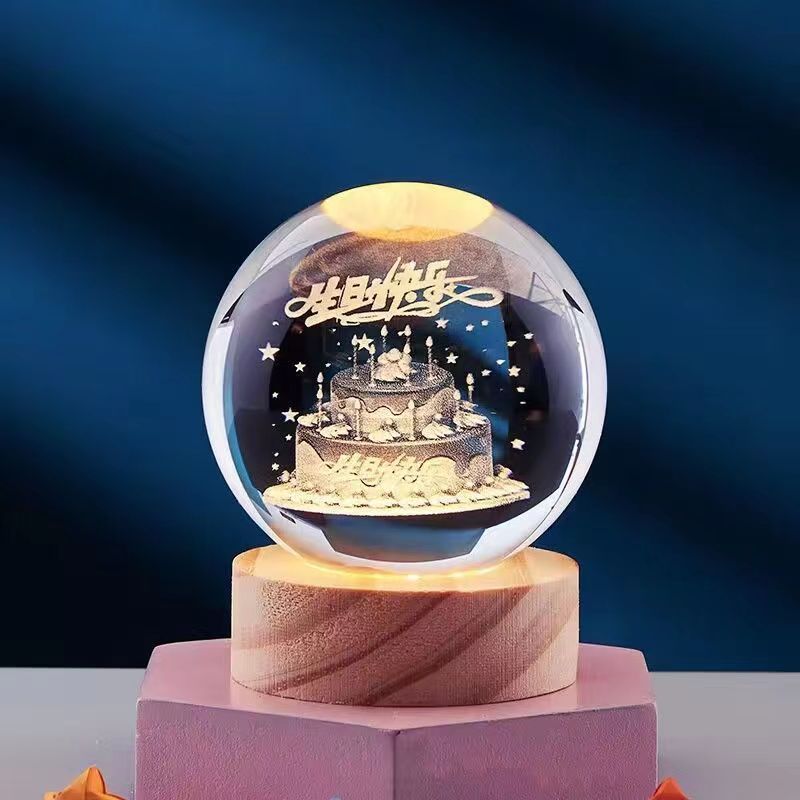 Skorter | CrystalLight - 3D Crystals Night Light