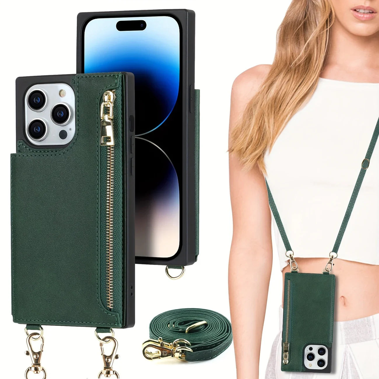Skorter | 3in1 Phone Case with Card and Coin Pocket Crossbody Bag