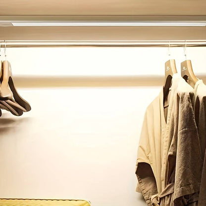 Skorter | Ultra-Thin LED GlowLight – USB Rechargeable Motion Sensor Cabinet Light with Magnetic Backing for Kitchen, Wardrobe, or Closets