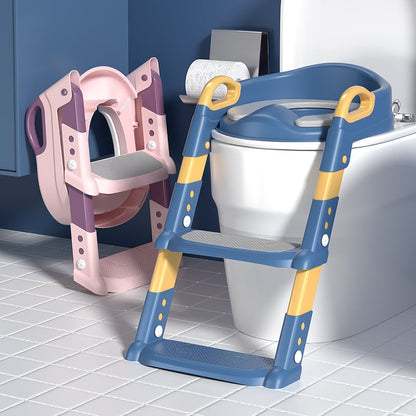 Skorter | 2024 New Potty Training Toilet Seat for Kids With Step Stool Ladder