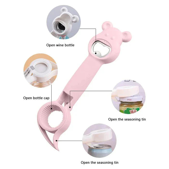 skorter | 4 In 1 Multifunctional Bear Bottle Opener