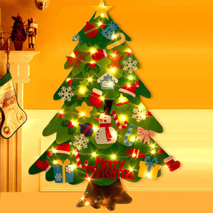 Skorter | Children's Christmas tree with lights + free snowman