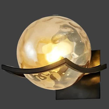 Skorter | Modern LED Wall Lamp with Glass Panel