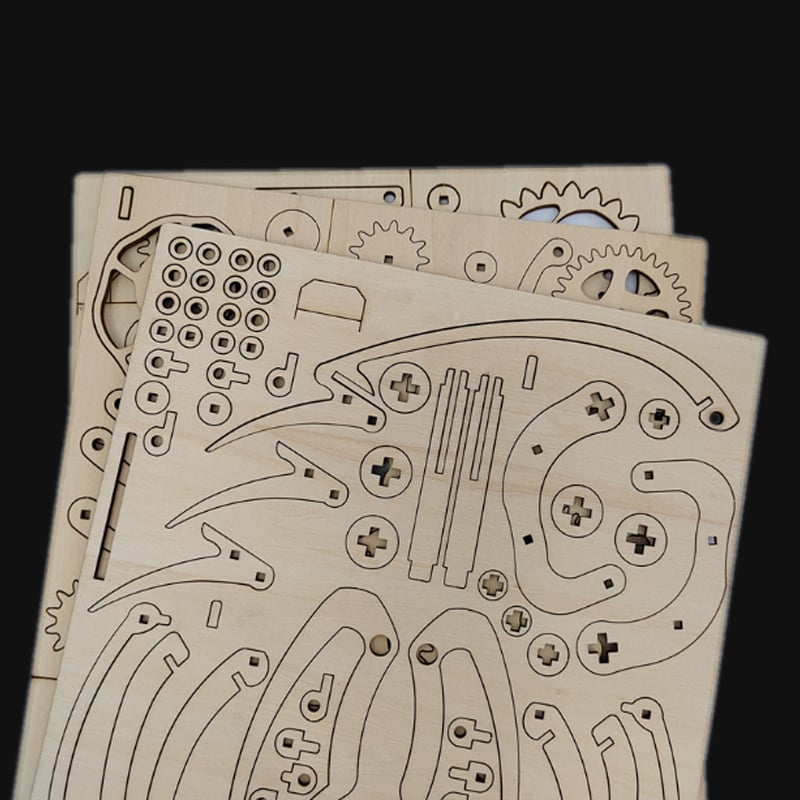 Skorter | 3d Wooden Mechanical Hummingbird