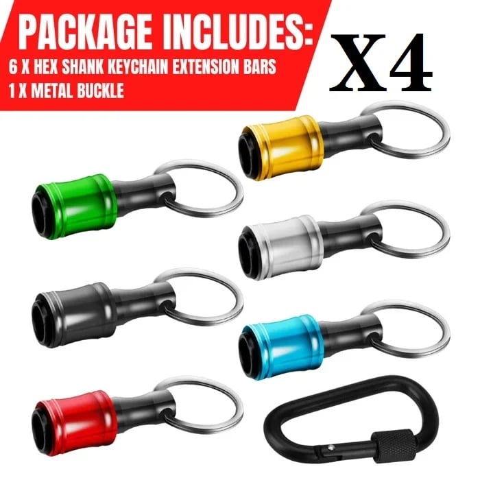 Skorter | 1/4" Hexagonal screwdriver head bracket hiking buckle