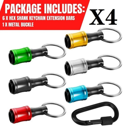 Skorter | 1/4" Hexagonal screwdriver head bracket hiking buckle