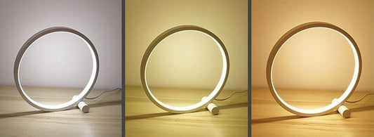 Declan - Circular LED Table Lamp - SKØRTER