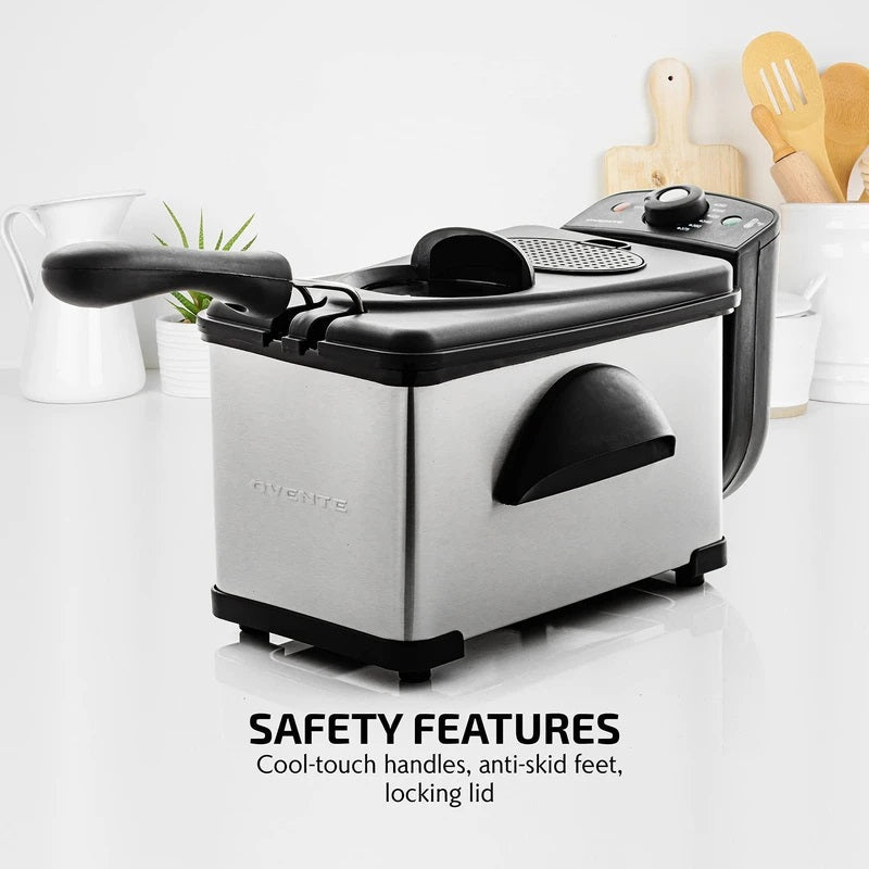 Skorter | 2L Electric Deep Fryer with Adjustable Temperature Control