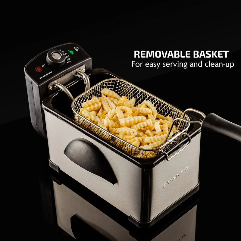 Skorter | 2L Electric Deep Fryer with Adjustable Temperature Control