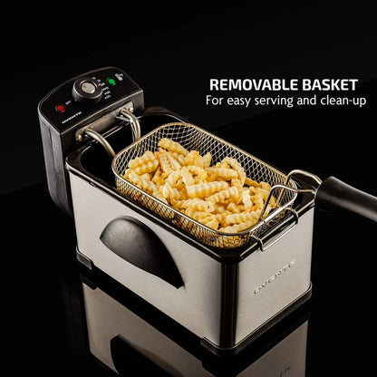 Skorter | 2L Electric Deep Fryer with Adjustable Temperature Control