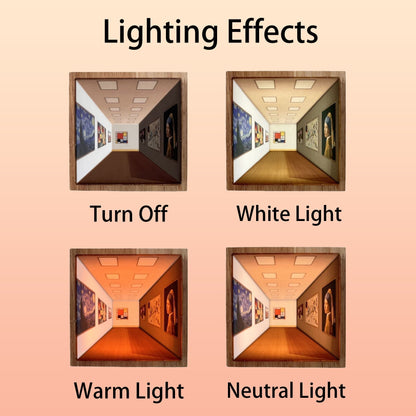 Skorter | 3D Glasses-Free Gallery Optical Illusion Wall Lamp & Night Light