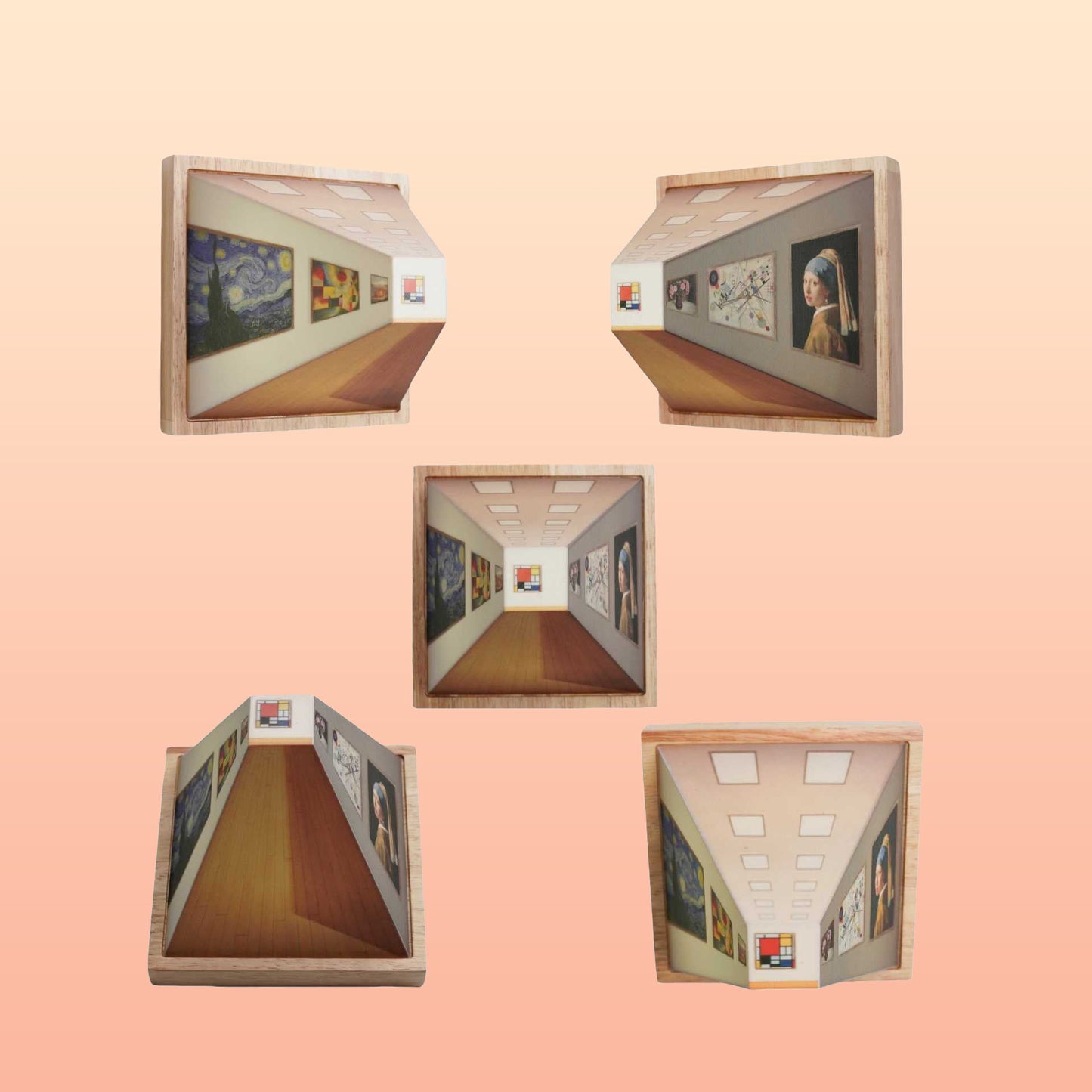 Skorter | 3D Glasses-Free Gallery Optical Illusion Wall Lamp & Night Light