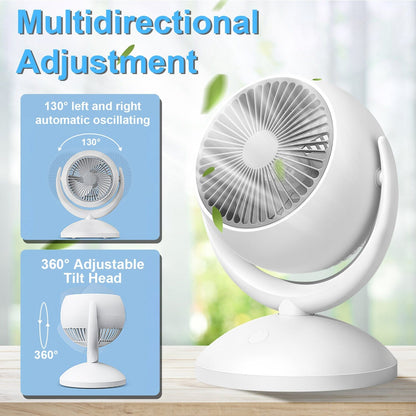 Skorter | Desktop Air Circulator Fan 4 Speed Adjustment
