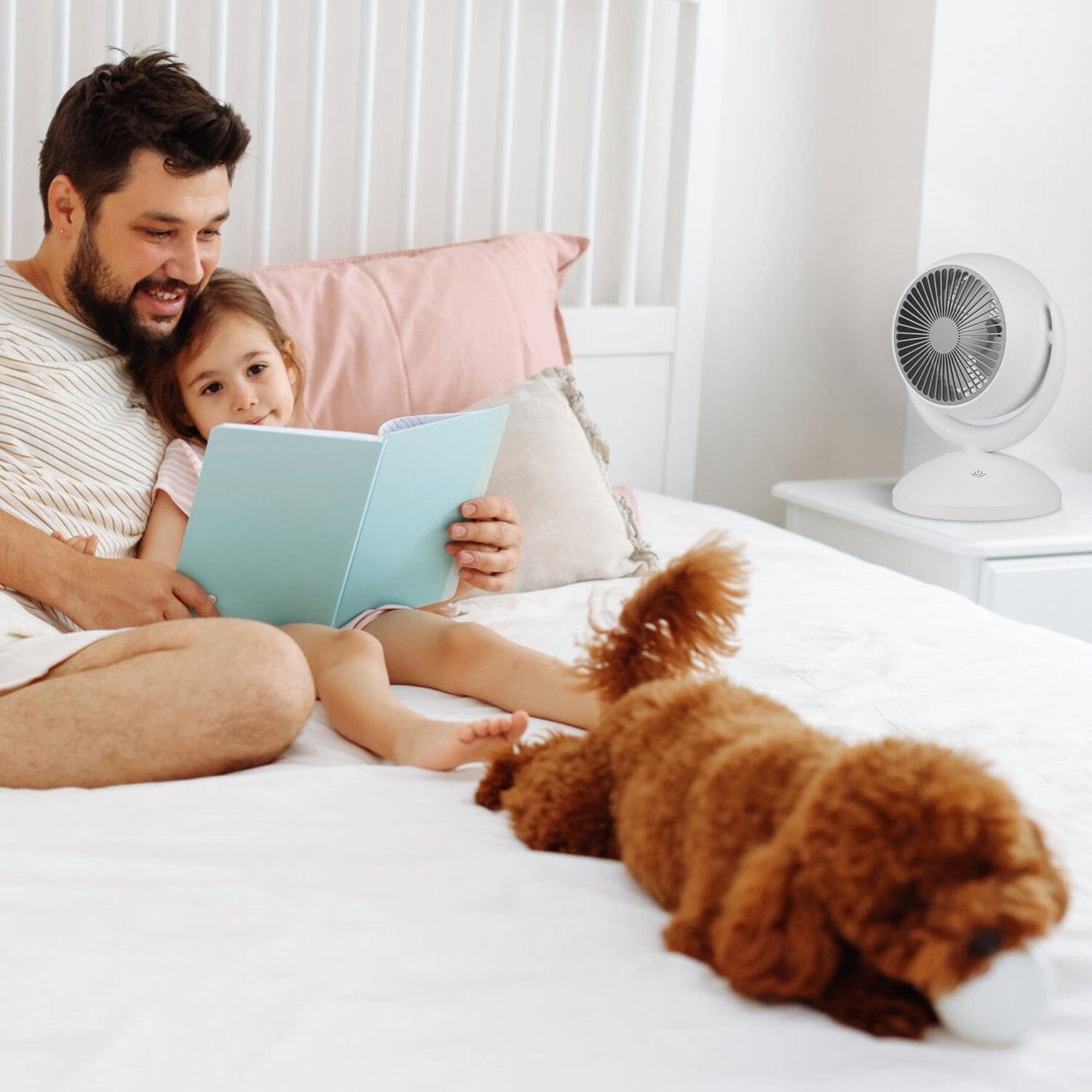 Skorter | Desktop Air Circulator Fan 4 Speed Adjustment