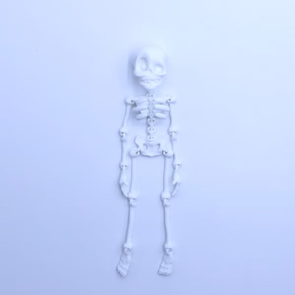 Skorter | 3D printed vintage skeleton magnetic figure