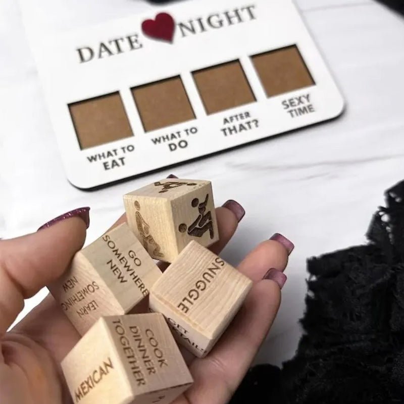 Skorter | AmoréLuxe Date Night Dice | Fun relationship dice game for couples and romantic evenings