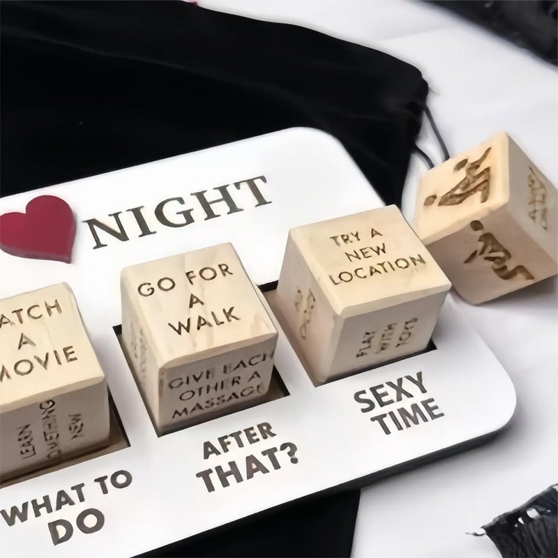 Skorter | AmoréLuxe Date Night Dice | Fun relationship dice game for couples and romantic evenings