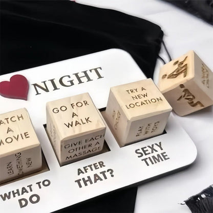 Skorter | AmoréLuxe Date Night Dice | Fun relationship dice game for couples and romantic evenings