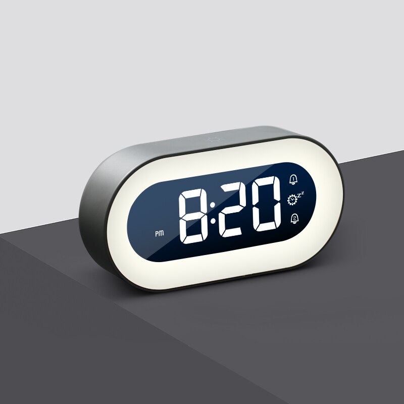 Skorter | Digital Alarm Clock with Nightlight – Lumino