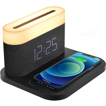 Skorter | Digital alarm clock with wireless charging