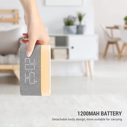 Skorter | Digital alarm clock with wireless charging