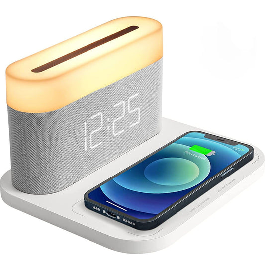 Skorter | Digital alarm clock with wireless charging