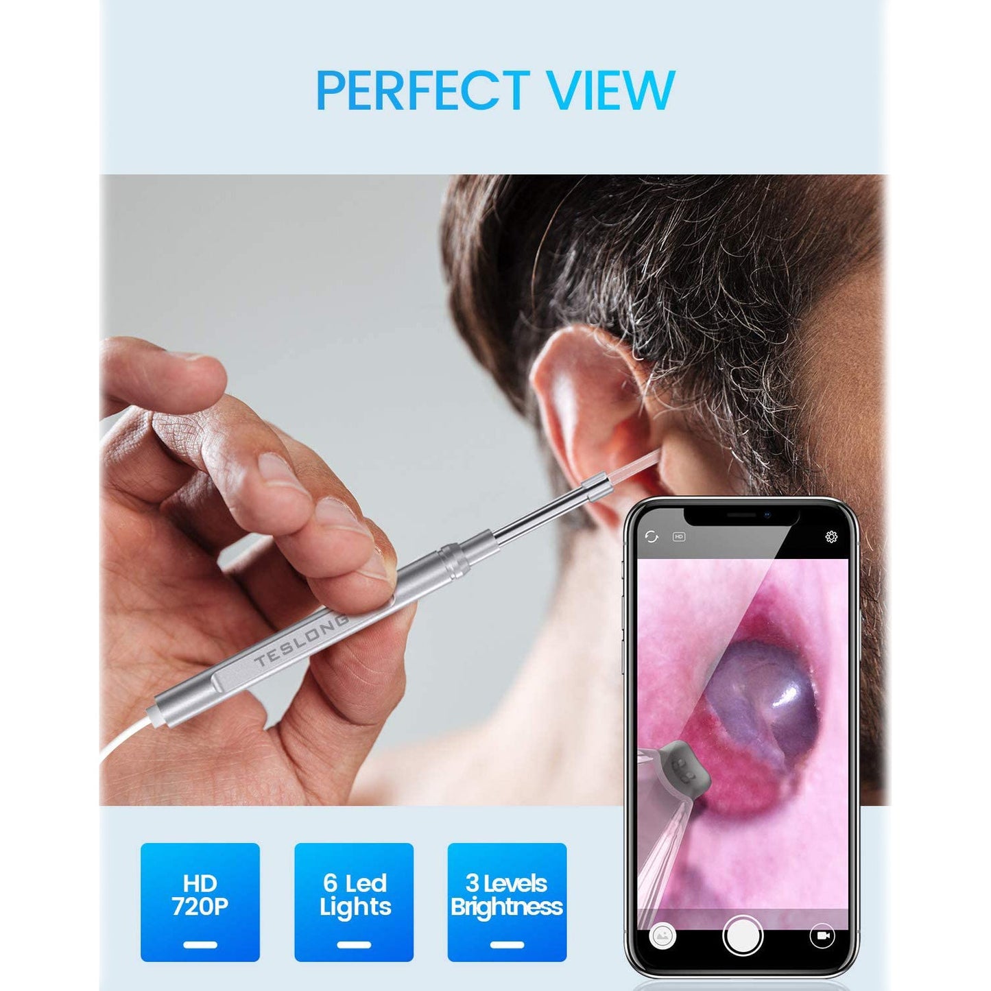 Skorter | Digital Otoscope Camera with Light
