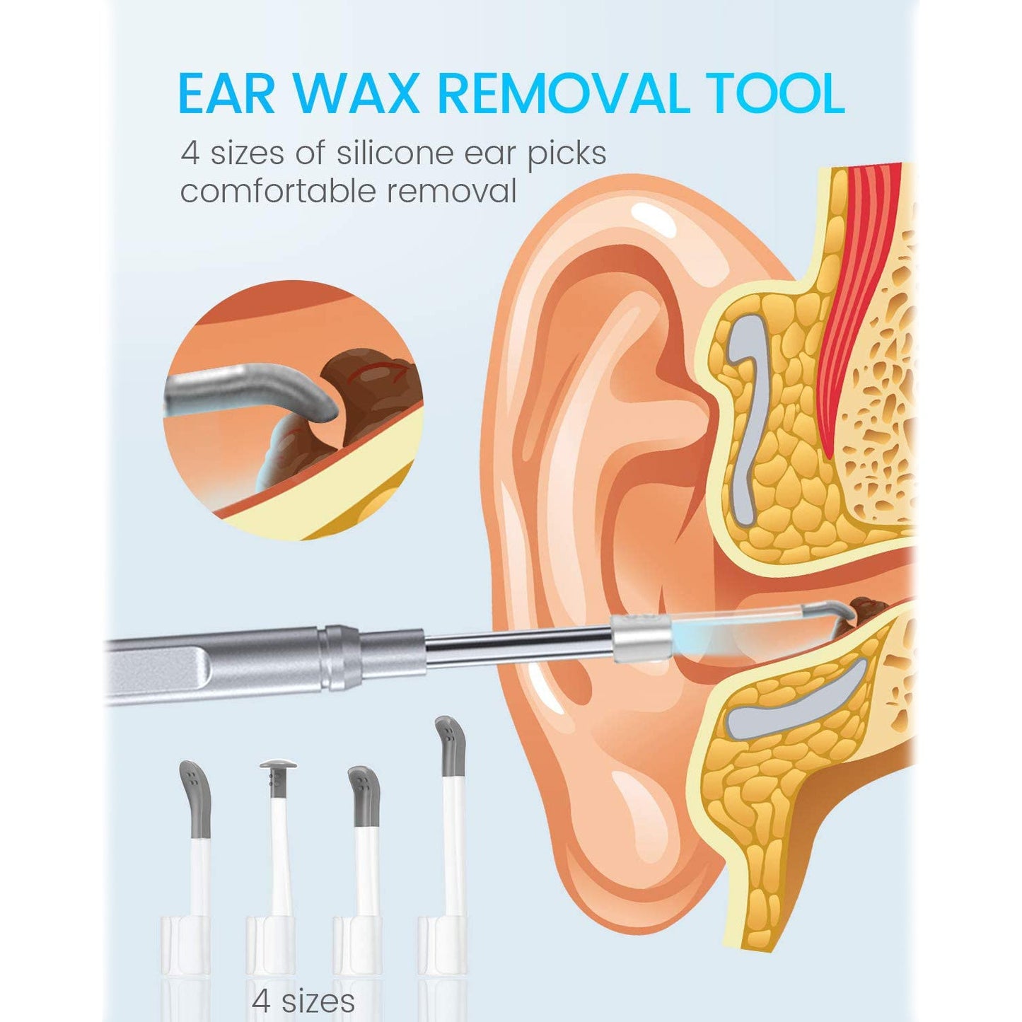 Skorter | Digital Otoscope Camera with Light