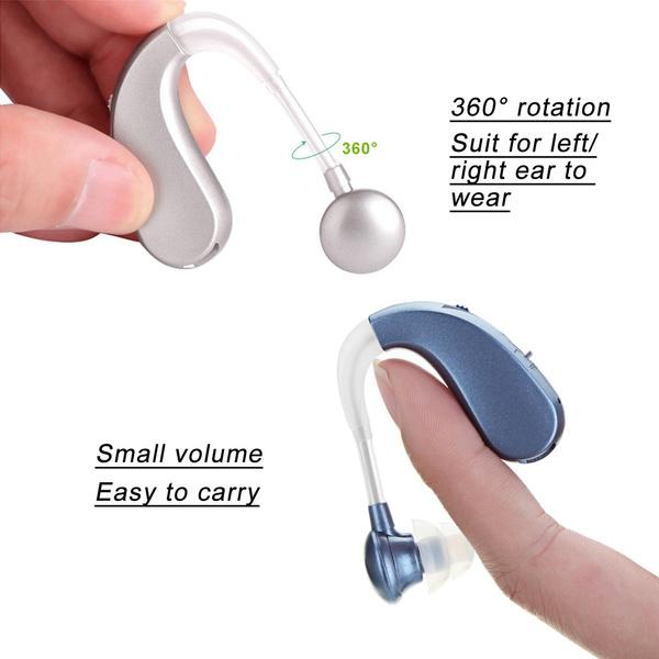 Skorter | Digital Rechargeable Hearing Aids Acousticon Amplifier Audiphone Behind Ear Sound