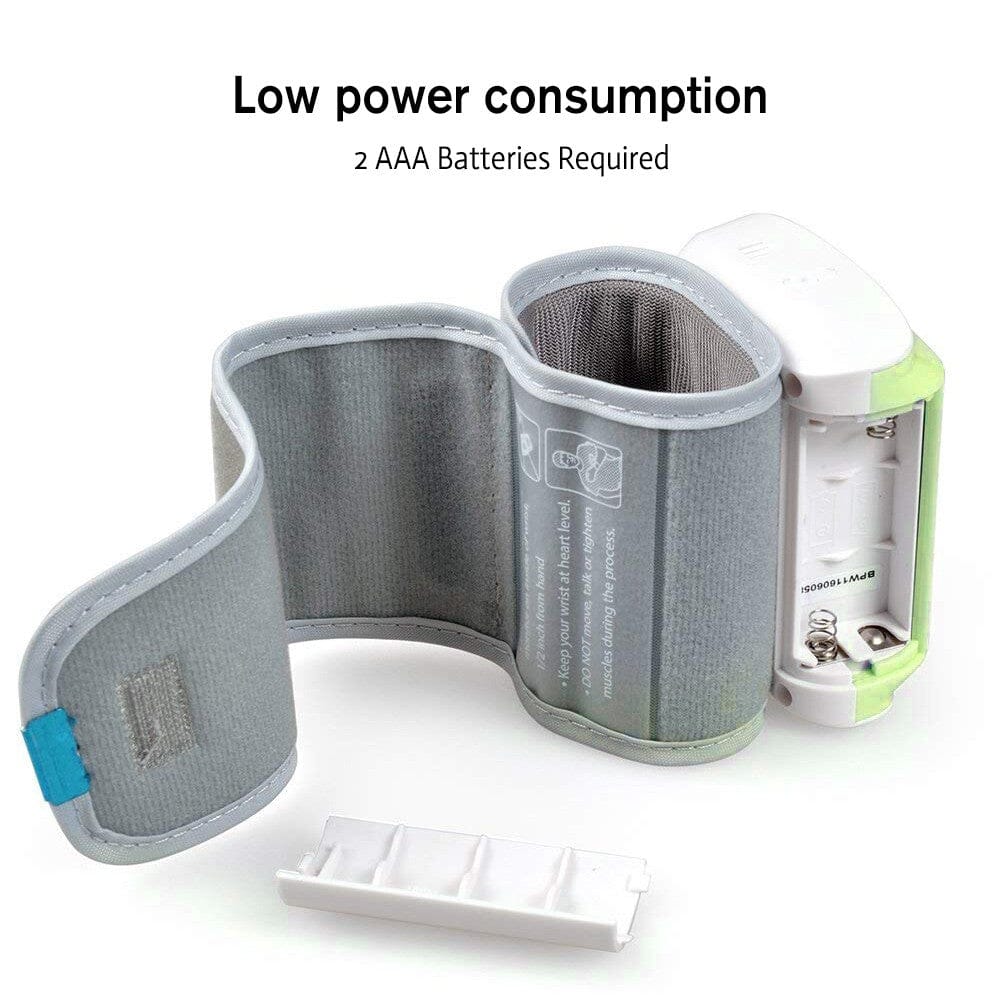 Skorter | Digital wrist blood pressure monitor heart rate pulse meter measure