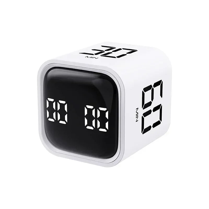 Skorter | Time Cube SlimTimer – Bärbar LED-tärningstimer med rörelsesensor
