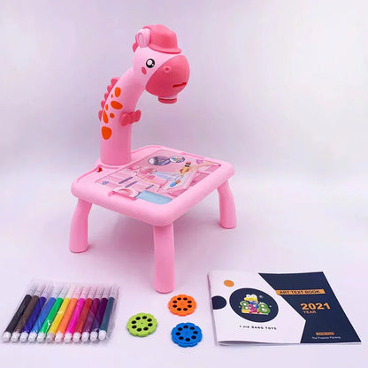 Skorter | DinoBoard – Creative drawing board with 12-piece set for little artists