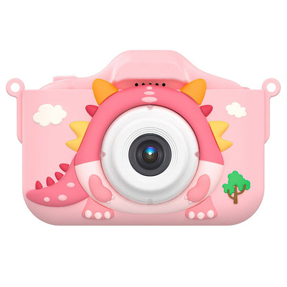 Skorter | Dinosaur Kids Selfie 48MP 1080P HD Cartoon Digital Camera