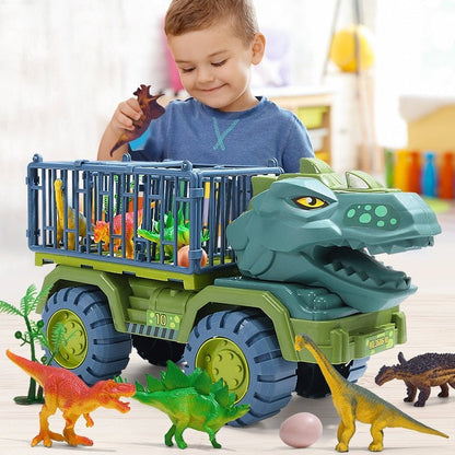 Skorter | Dinotrek Explorers Set – Dinosaur and Vehicle Play Set for Kids – Adventure and Learning Fun