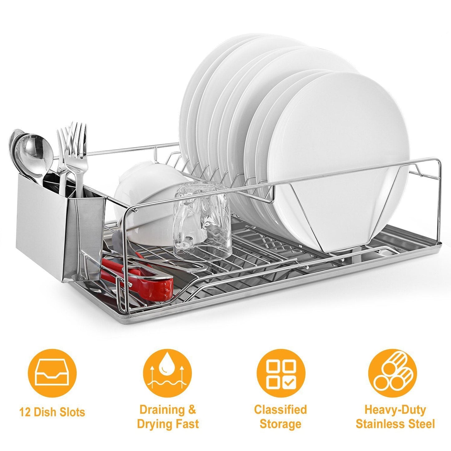 Skorter | Dish Rack Stainless Steel