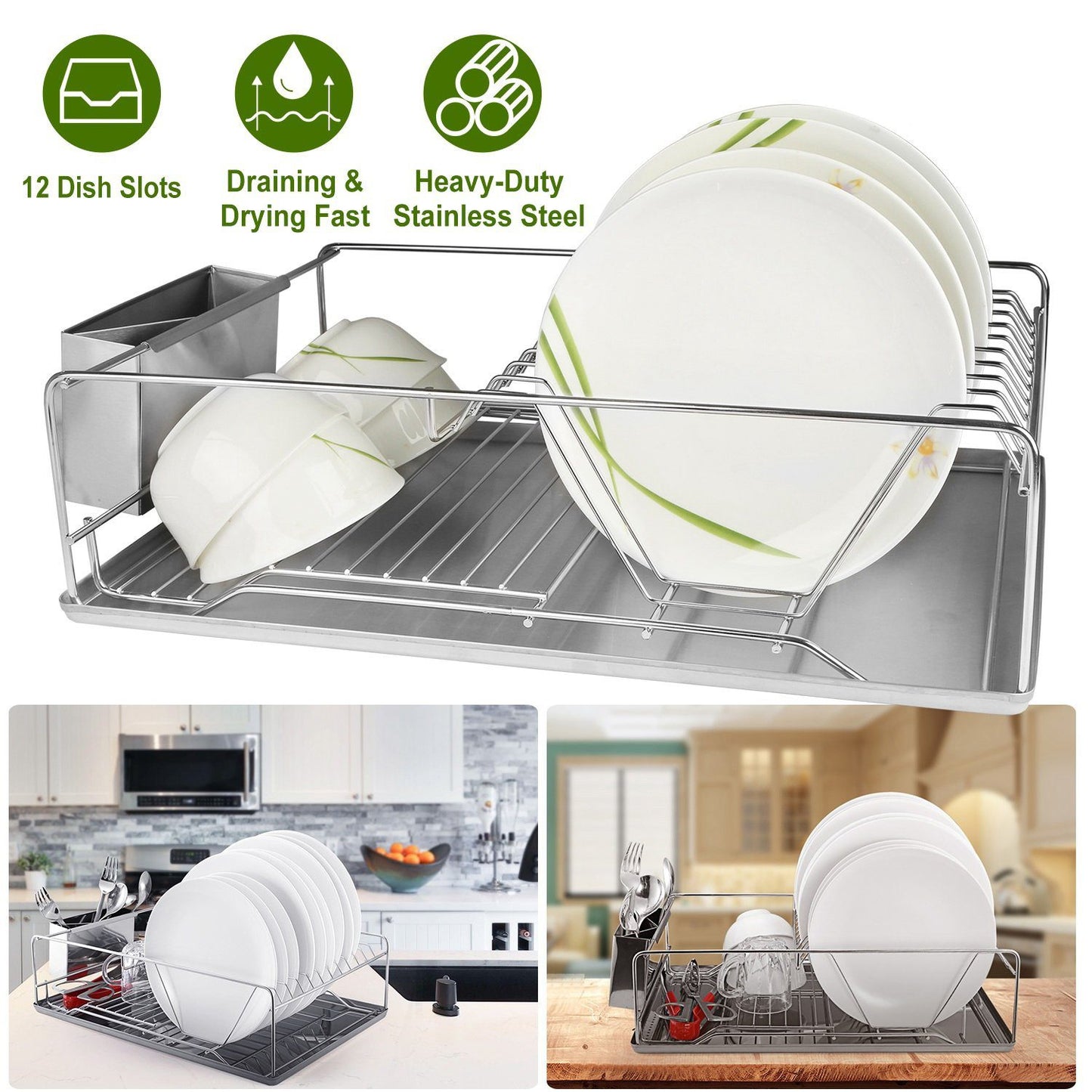 Skorter | Dish Rack Stainless Steel