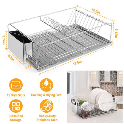 Skorter | Dish Rack Stainless Steel
