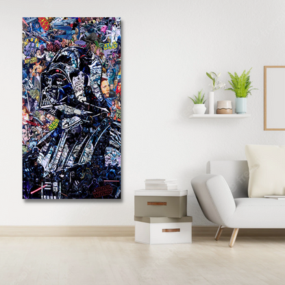 Skorter | Disney Star Wars Poster Darth Vader Canvas Wall Art - Wall Decoration - Famous Wall Art