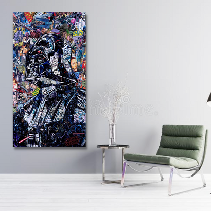 Skorter | Disney Star Wars Poster Darth Vader Canvas Wall Art - Wall Decoration - Famous Wall Art