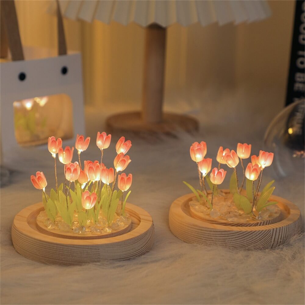 Skorter | DIY Mini Tulip Flowers Night Lights