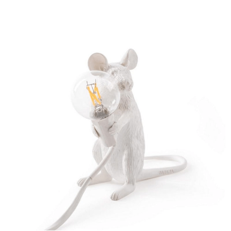 Skorter | Doctor Mousey – Original Designer Mouse Lamp for Tabletop or Shelf