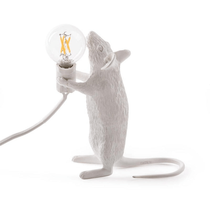 Skorter | Doctor Mousey – Original Designer Mouse Lamp for Tabletop or Shelf